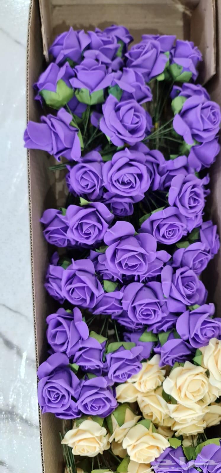 ورود سكري و بنفسجي صناعية للبيع64451392535811111