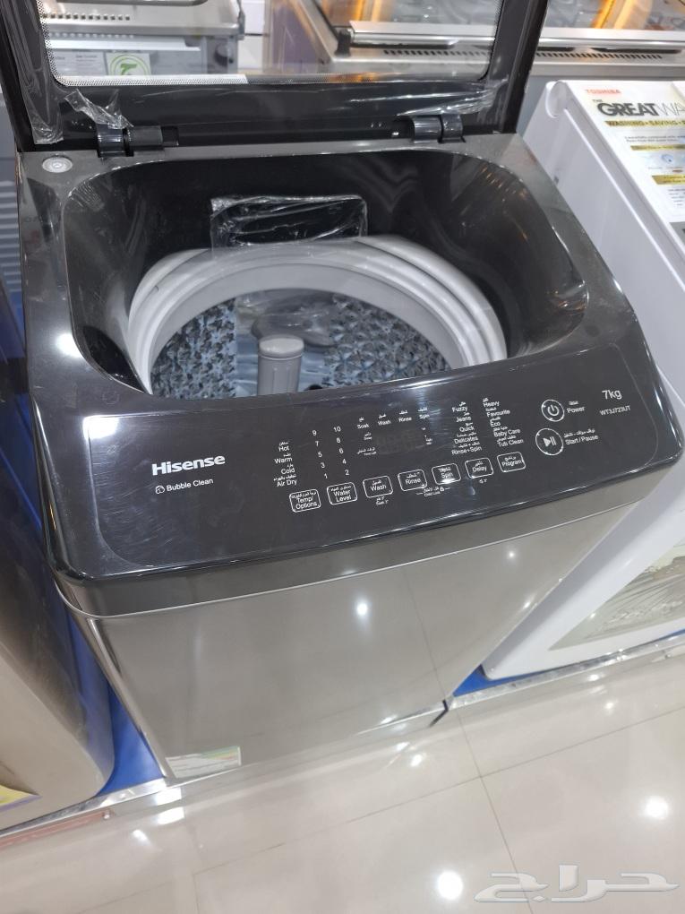 غسالة اتوماتيك هايسنس 7 كيلو علوية64456130090627114