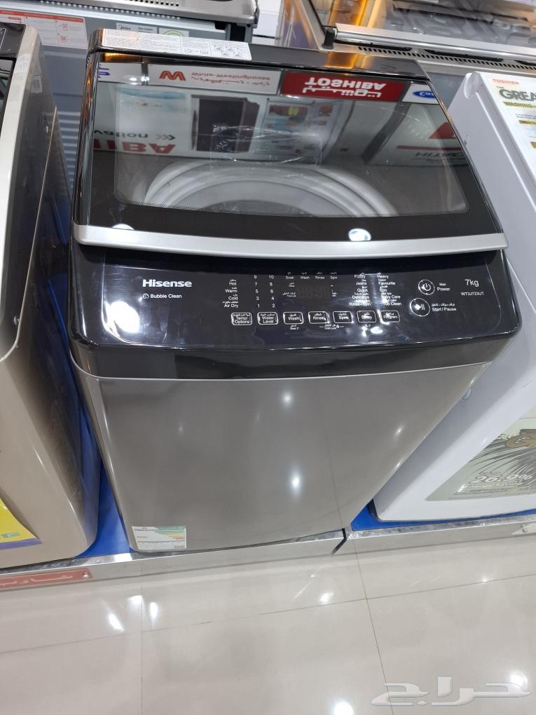غسالة اتوماتيك هايسنس 7 كيلو علوية64456130090627110