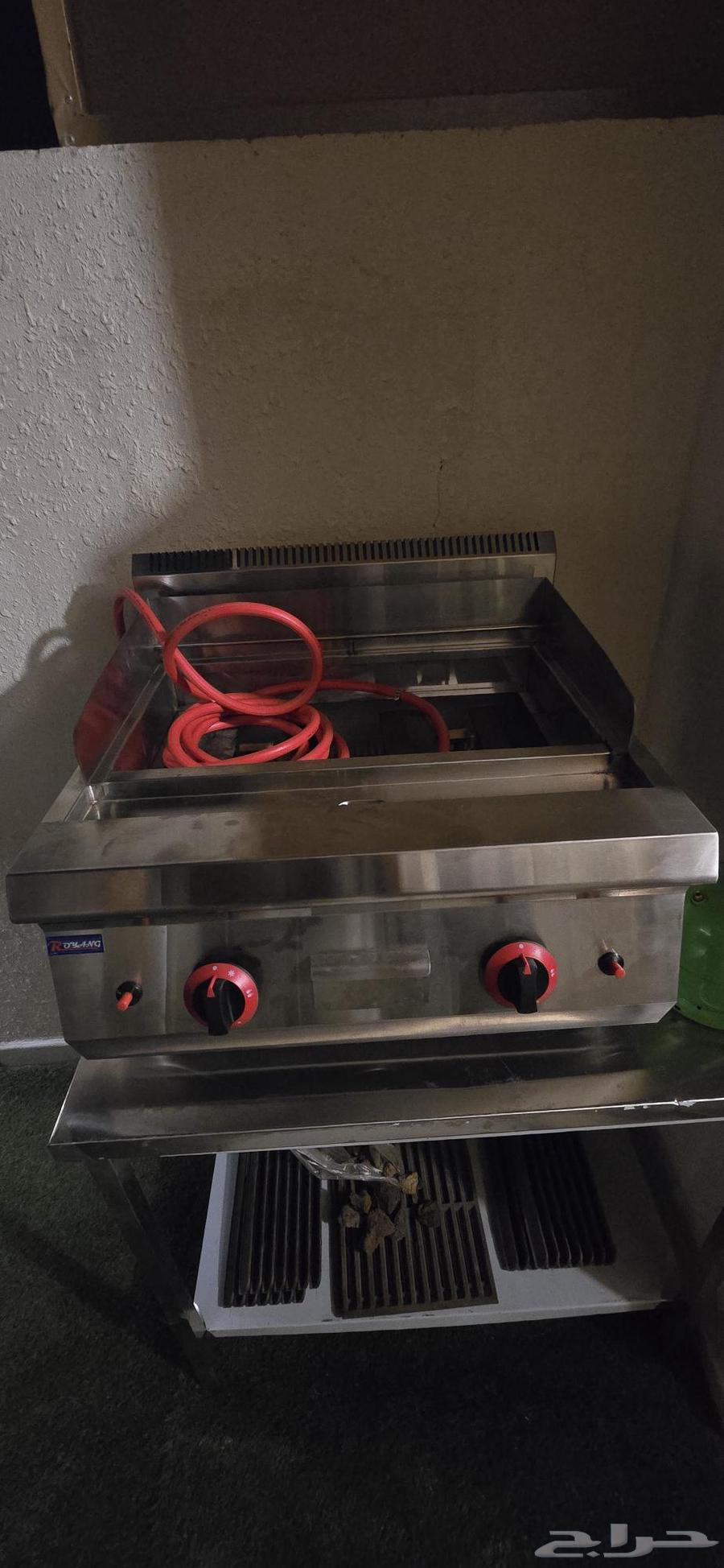 شواية جريل الحجر البركاني غاز جديده لم تستخدم عالضمان64450022762755113