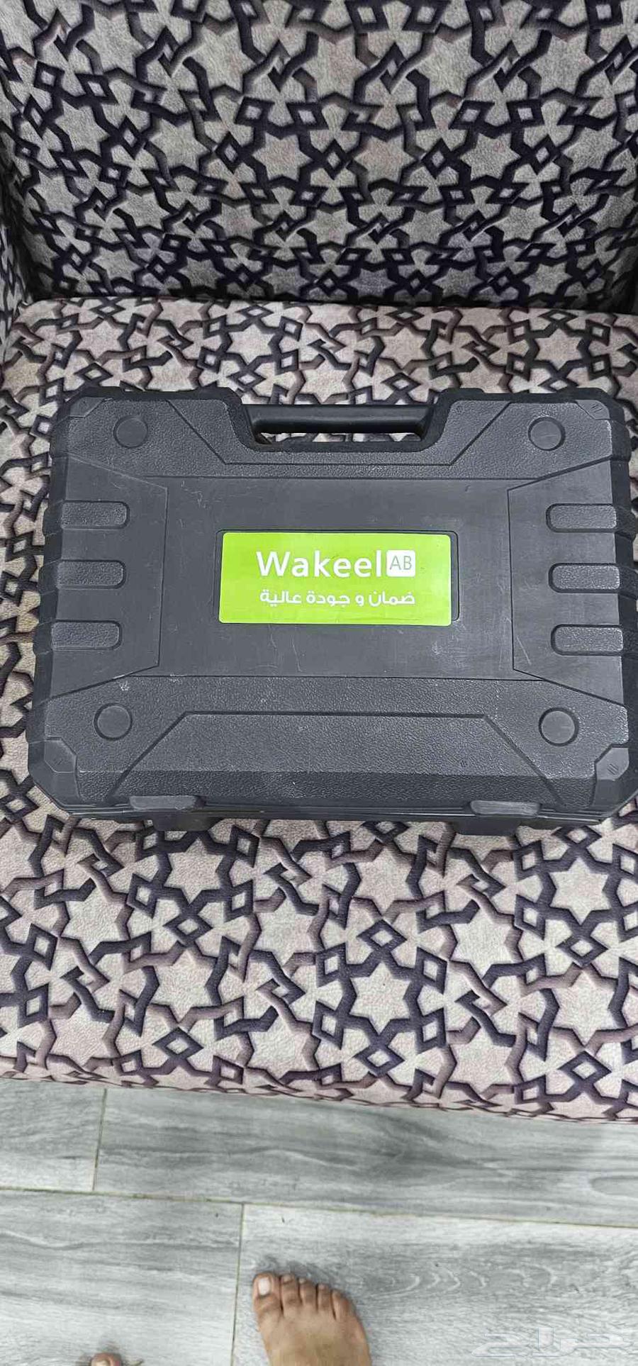 مضخة ماء لا سلكيه محموله شغال بس لايوجد معاه شاحن64455140298241110