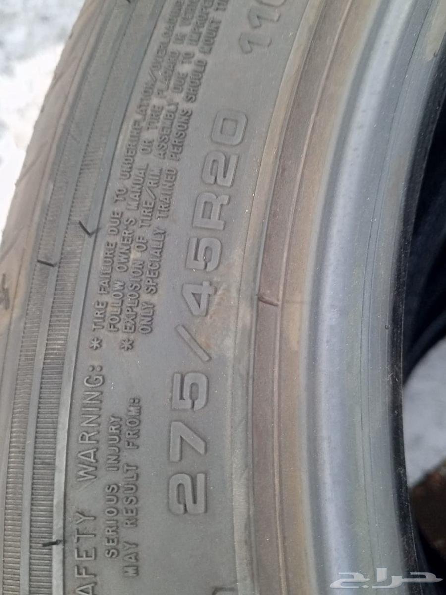 New Set of Goodyear Tires, Size 275/45R2064618103060738111