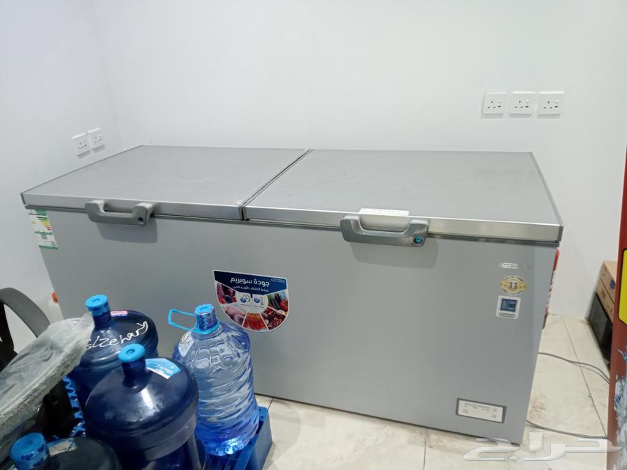 فريزر تجميد شبه جديد إستخدام 3 شهور جنرال سوبريم64461357519747110