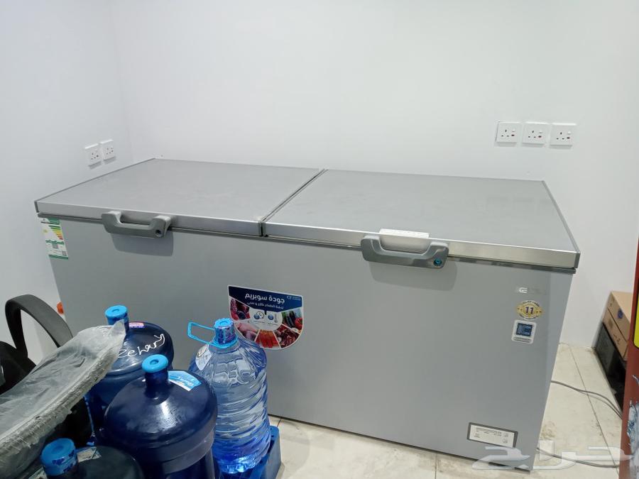 فريزر تجميد شبه جديد إستخدام 3 شهور جنرال سوبريم64461357519747111