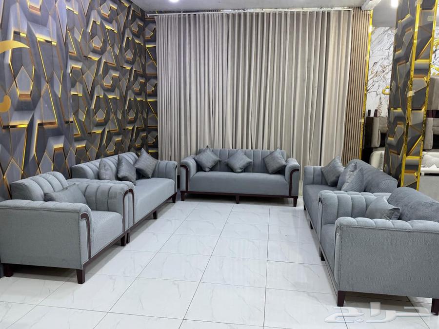 Classic 11-person sofa set, three-piece sectional and two single pieces64462239558146110