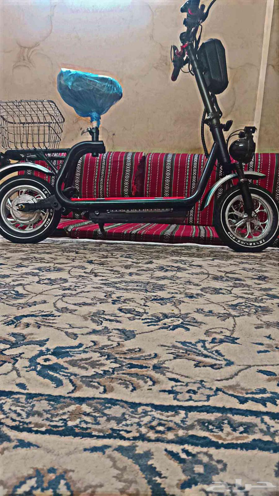 اسكوتر أبو سله للبيع استخدام فترة بسيط كل شيء تمام64461718866178110