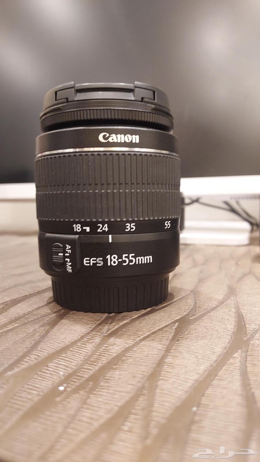 كانون دي إس إل آر 4000د مع عدسة 18-55 مم f3.5-5.6 مع البا الأصلية64463156110722114