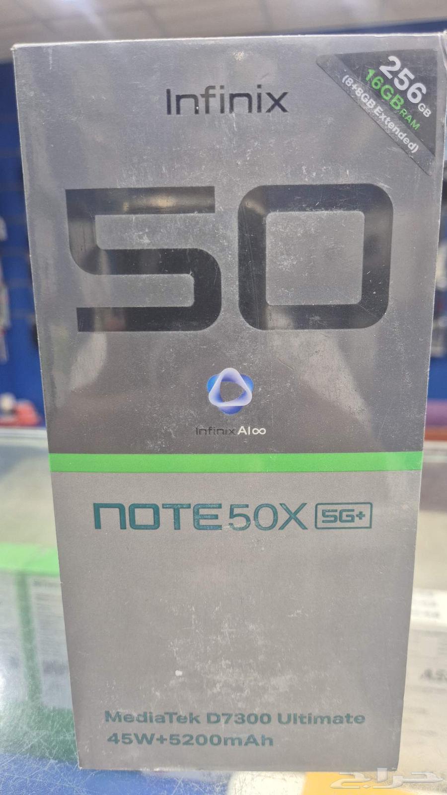 Infinix Note50X 5G+ Powerful Mobile Phone, 256GB Memory, 16GB RAM64464394097923110