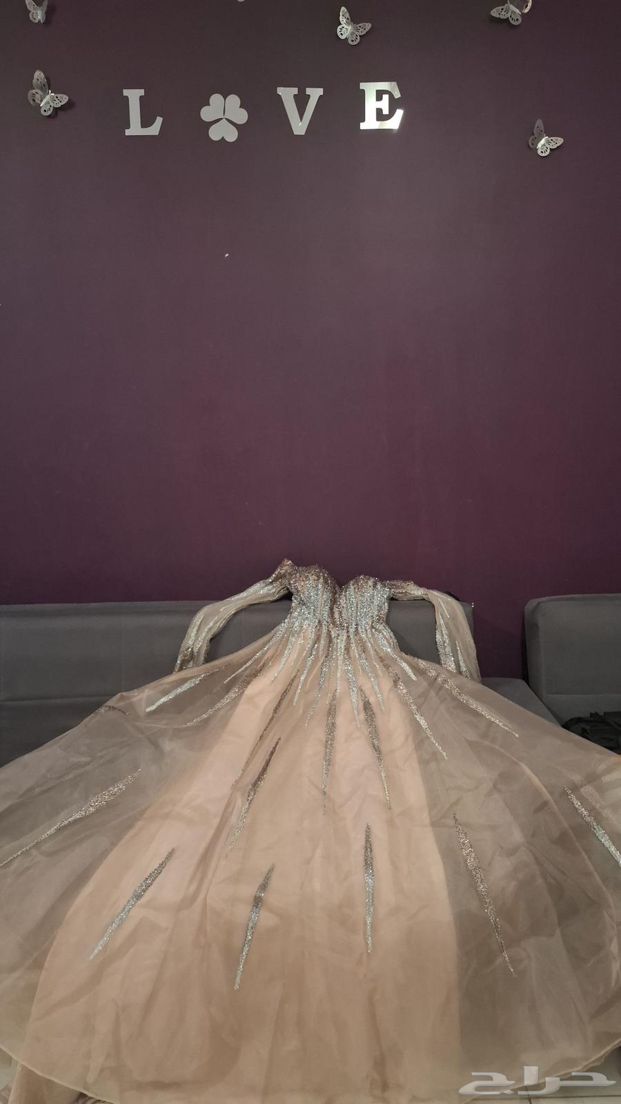 Excellent mesh dress worn only 4 hours. Bought for 2000 Riyals. I want to sell it.64462376386433110