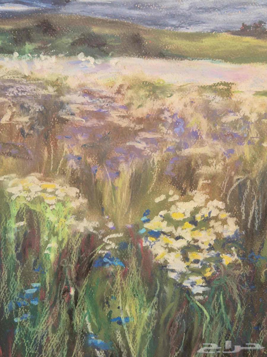 لوحة  نعيم الورد  - على السوم64625532356994111