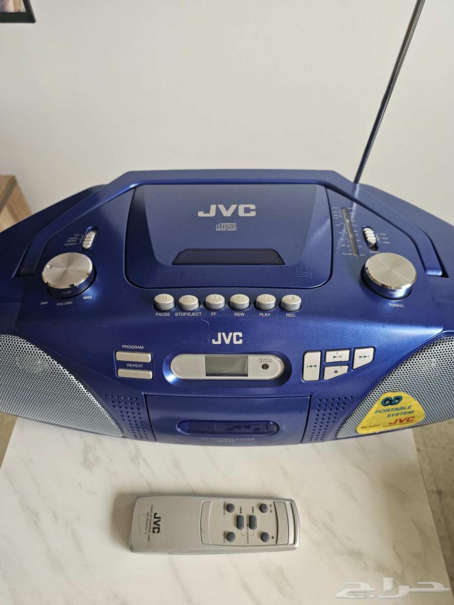 JVC CD Cassette Radio Recorder64462841898753113