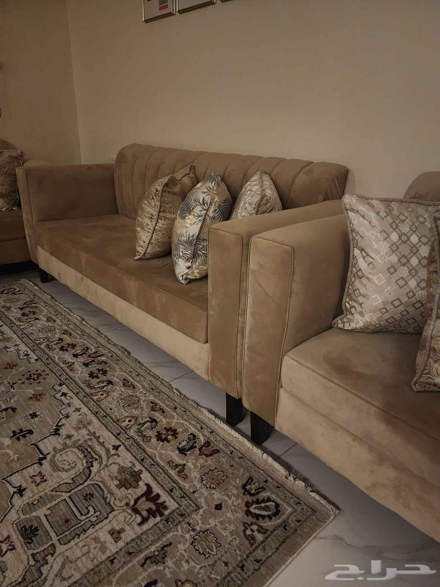 4-piece large sofa, simple use, defect is a broken leg64461485342722111