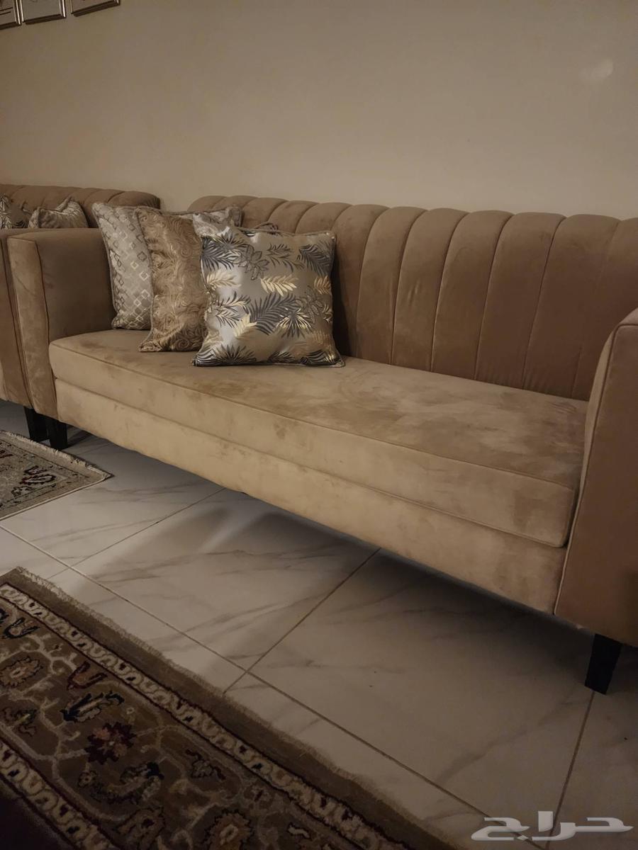 4-piece large sofa, simple use, defect is a broken leg64461485342722110