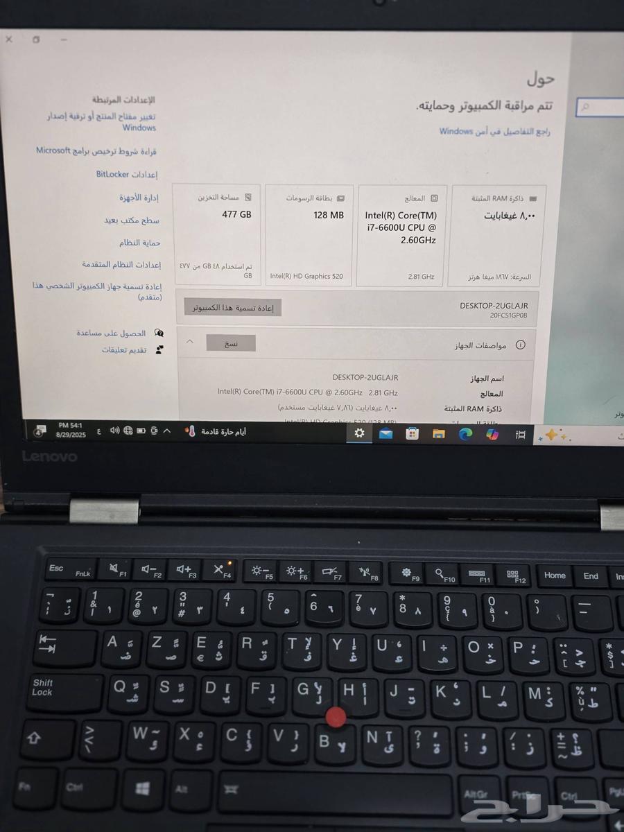 لابتوب Lenovo Thinkpad X1 Carbon core i764460201812354111