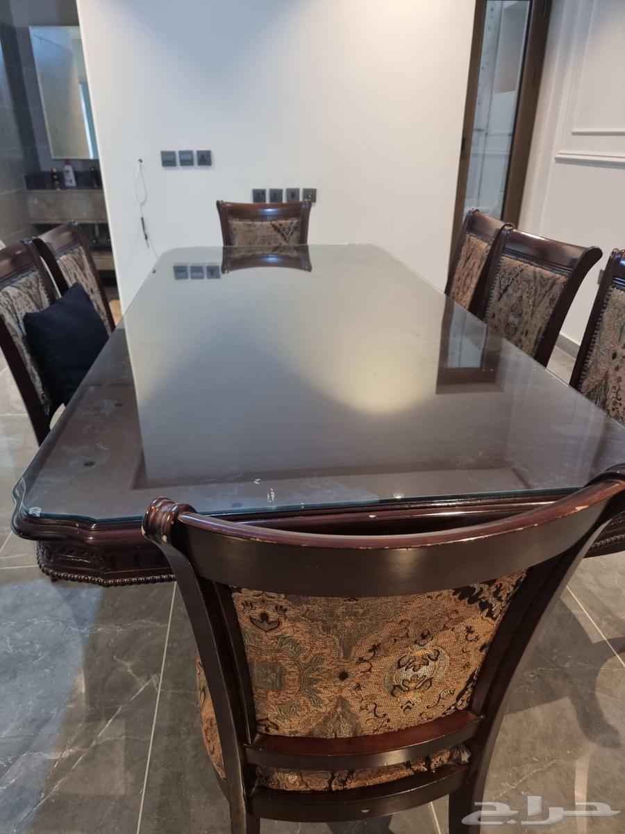 طاولة طعام خشب مع كراسي64459868257794110