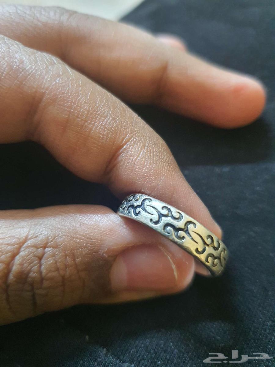 دبله فضه مقاس 9 مستعمل على السوم64461705221377112