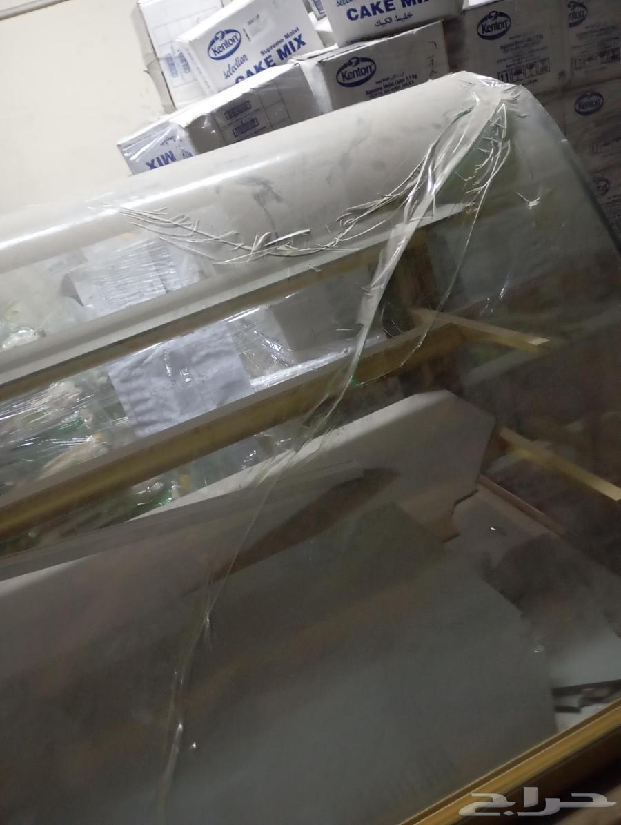 New cheese fridge with broken front glass but64463531509889111