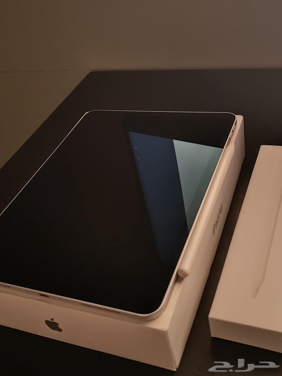للبيع ايباد آير 4 باللون الرمادي ( 64 قيقا ) - مع قلم ابل64460229312513114