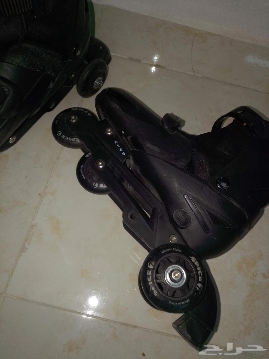 Used ski with four bindings, clean64462705733505111