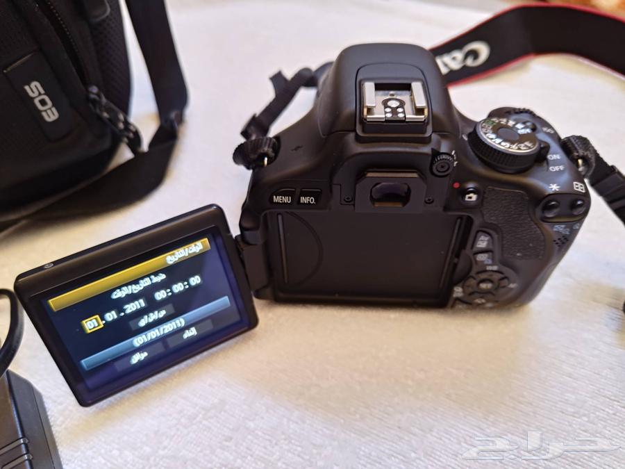 كاميرا كانون موديل D600 eos digital64462117675266110