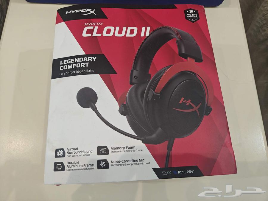 (تم البيع) سماعة هايبر اكس كلاود 2 سلك64462471908993110