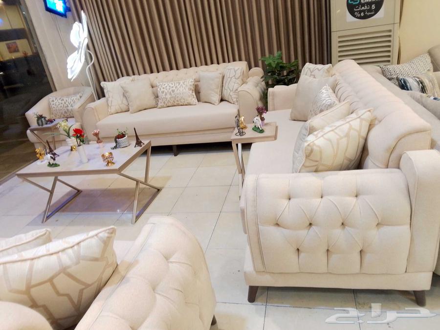 طقم كنب 11نفر طمن السفنج والخشب 5سن64458348824961114