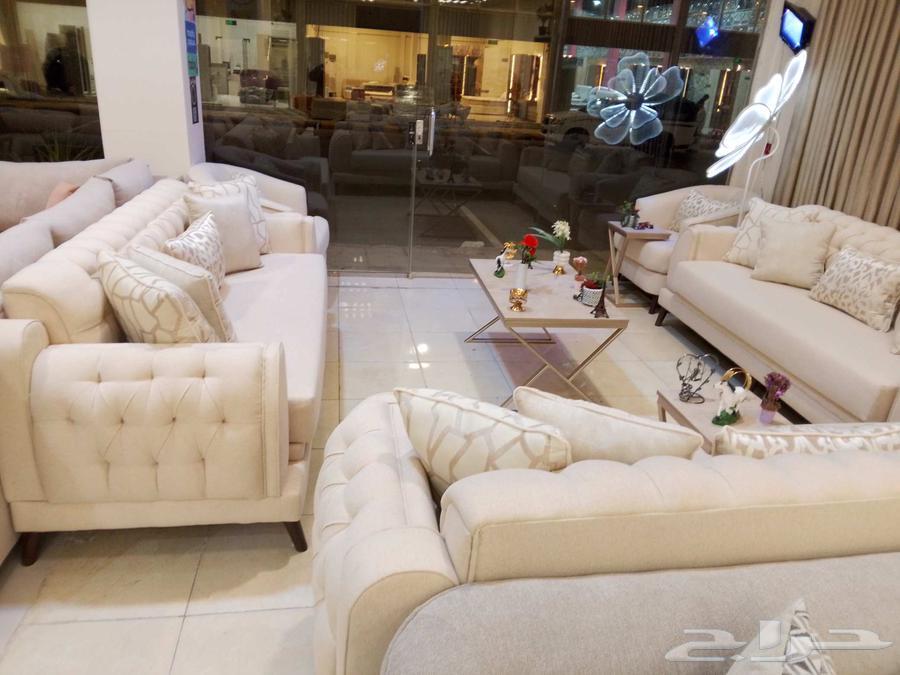 طقم كنب 11نفر طمن السفنج والخشب 5سن64458348824961111