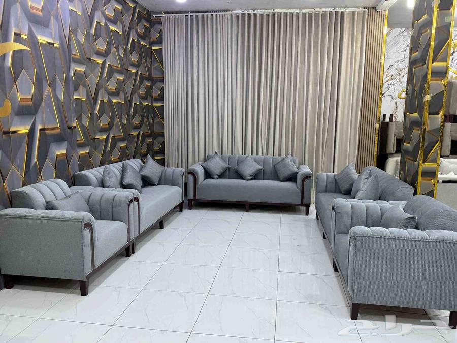 Classic 11-person sofa set, three-piece sectional and two single pieces64462239558146111