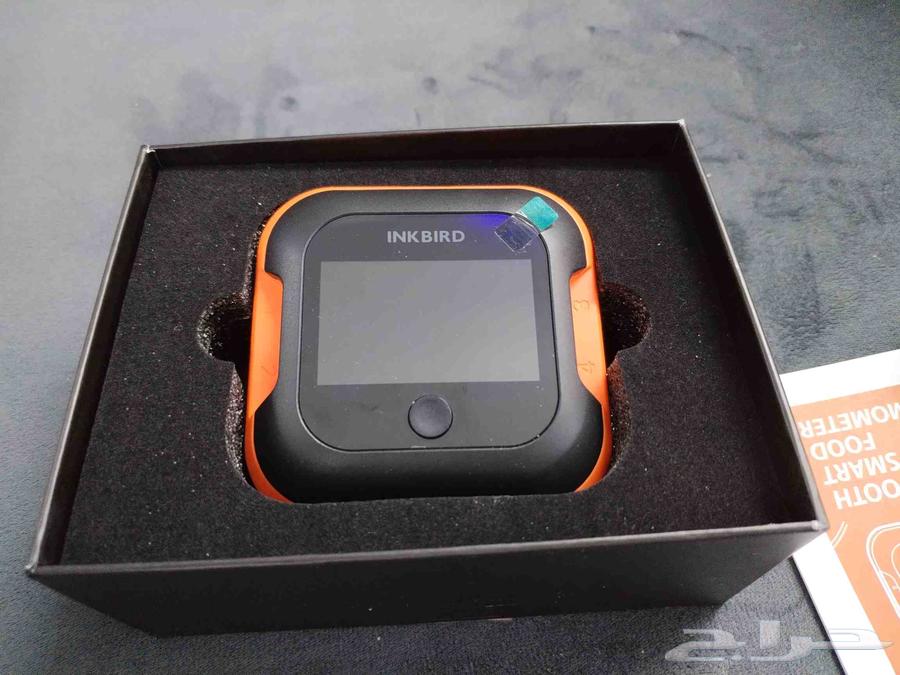 انك بيرد ميزان حرارة لحوم بلوتوث 150 قدم مع 4 مجسمات ملونه64458229238401111