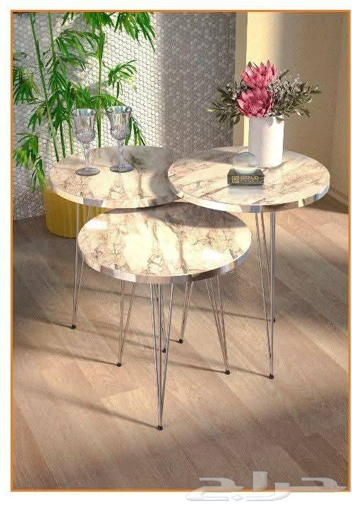 Turkish imported nested three-piece table sets64460789520130111
