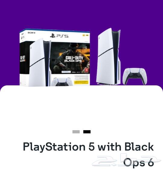 Playstation5 with Black ops6 جديد لم يستخدم 2100ريال64464252308227110