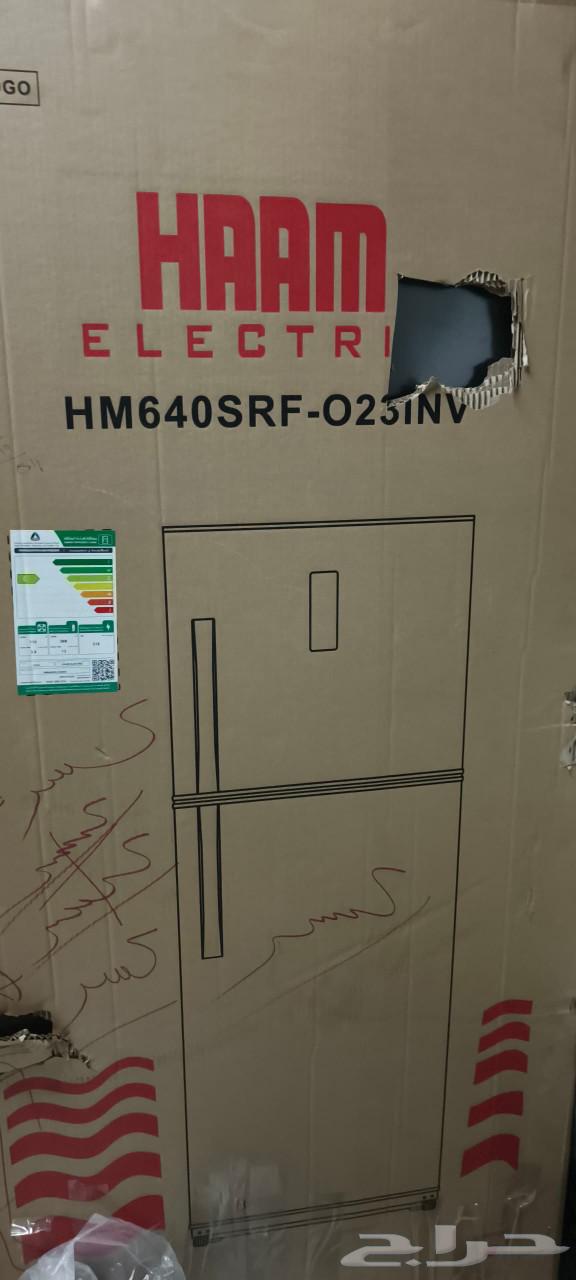 ثلاجه هام بابين 18 قدم مستخدم 3 أشهر شبه جديد64463669009026112