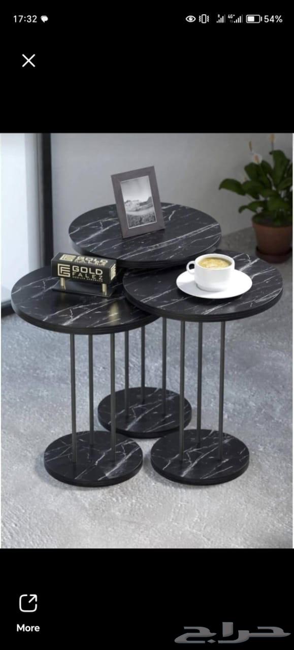 Turkish imported nested three-piece table sets64460789520130112