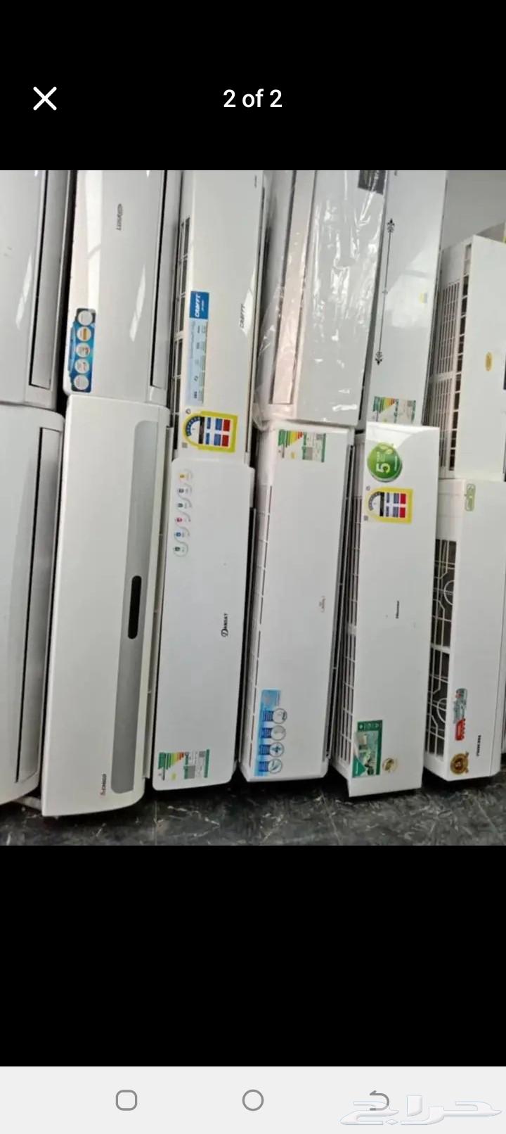 مكيفات اسبيلت وشباك مستعمل نظيف شبه جديد مع توصيل التركيب64461296274050113