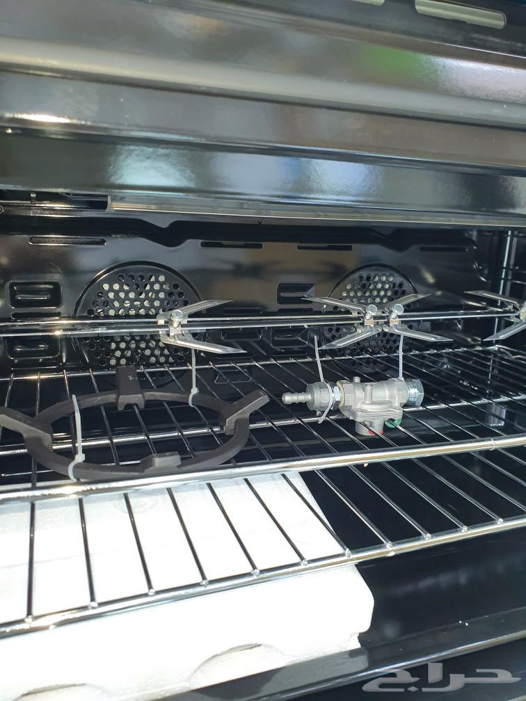 5-burner gas oven with 2 large burners, 2 fans, 3 layers of Italian glass assembly64441745777666112