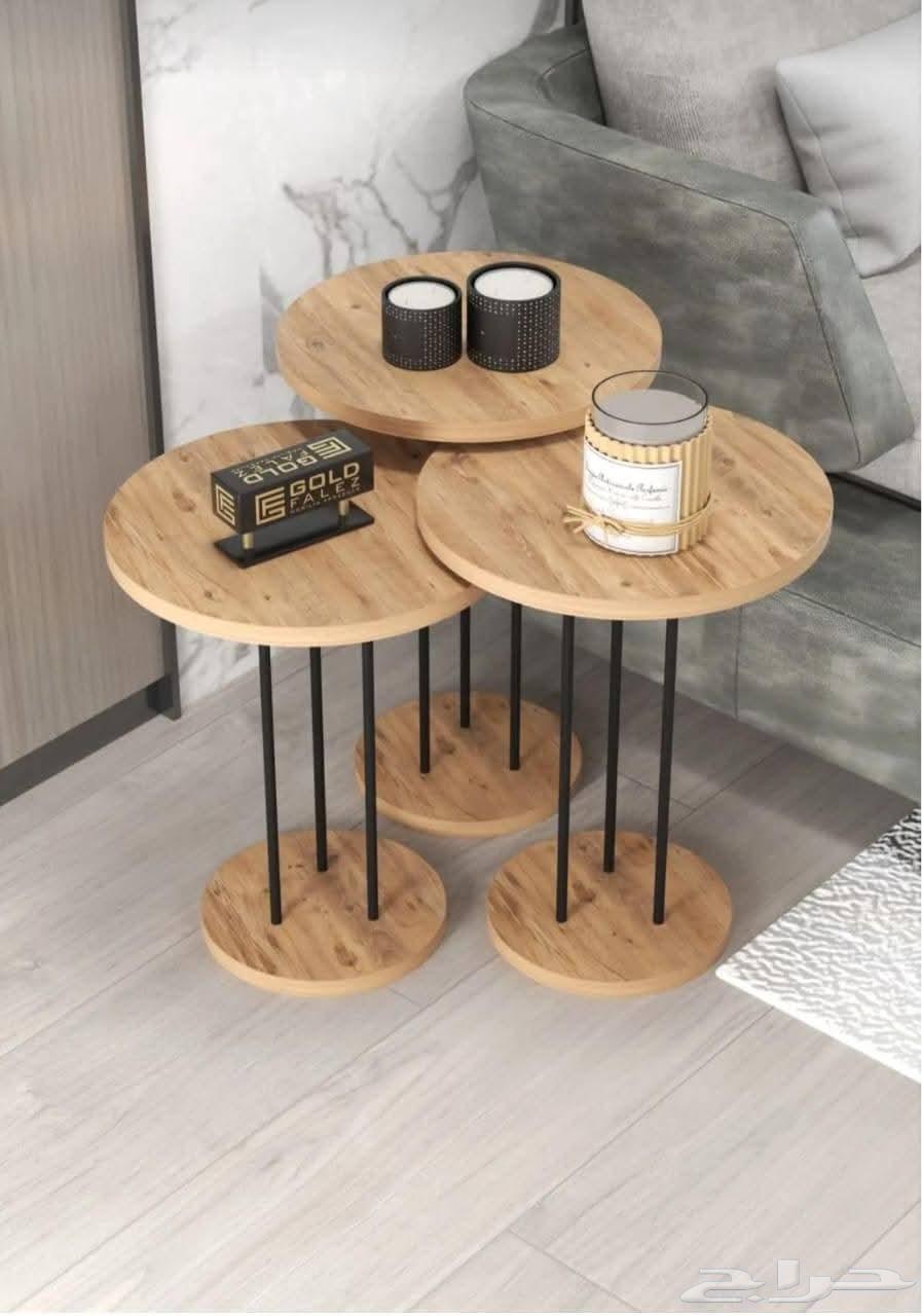 Turkish imported nested three-piece table sets64460789520130114