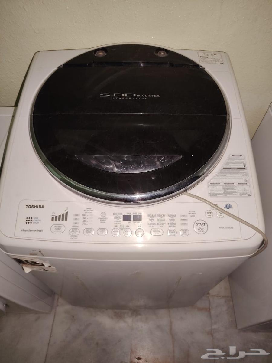 غسالة جيسون و غسالة توشيبا و مجفف سامسونج و سخان خزف سعودي64462513422595114