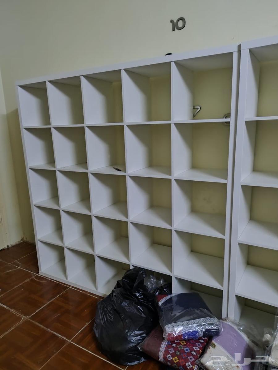 4 IKEA cabinets, almost new, 5x5, each with 25 shelves64463669054082110