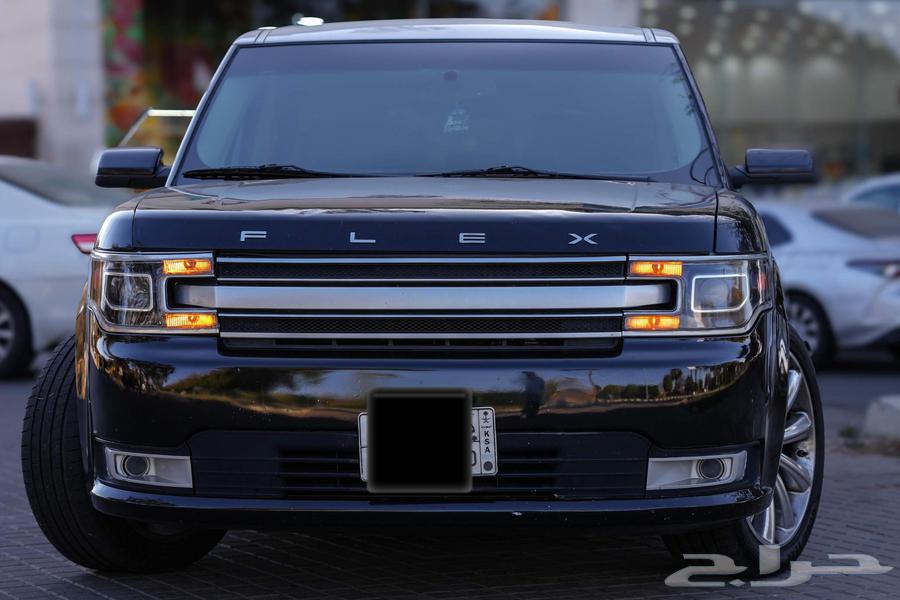 فورد فلكس 2013 مصدوم من الخلف شغال ويمشي ولا توجد ملحظات index